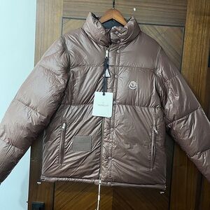 Moncler Reversible Stand-Collar Down Jacket